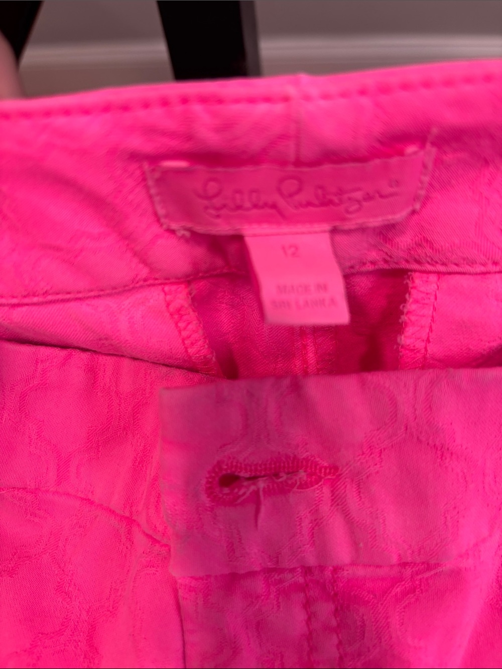 Lilly Pulitzer Kelly Pants Lot of 3 - Light Aqua, hot pink, fuchsia - Picture 3 of 10